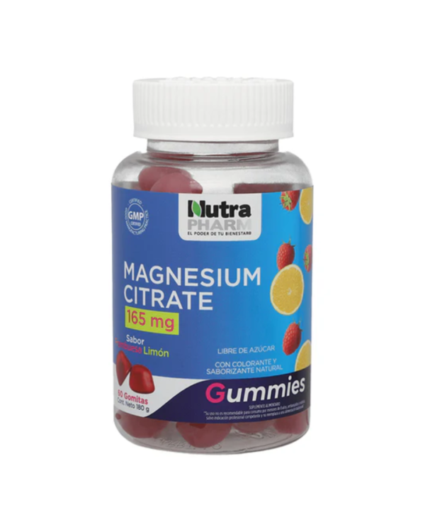 18 MAGNESIUM CITRATE GUMMIES X 60 NUTRAPHARM