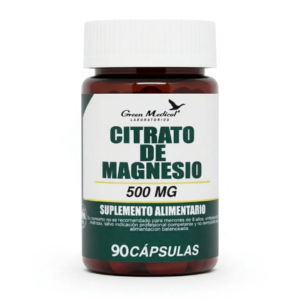 Citrato de Magnesio Cap 500 mg x 90 Green Med
