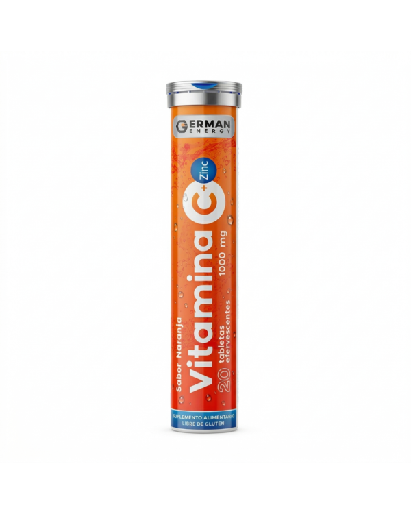 7 VITAMINA C + ZINC EFERVECENTES X 20 GERMAN ENERGY