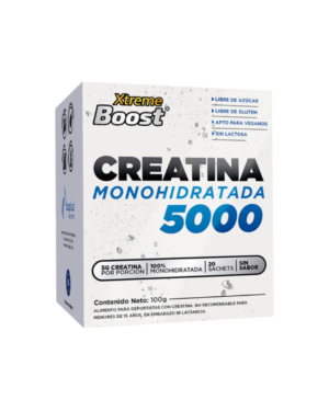 Diseño sin título (44) CREATINA XTREME BOOST SBRE 5 GR SIN SABOR X 20 SACHETS