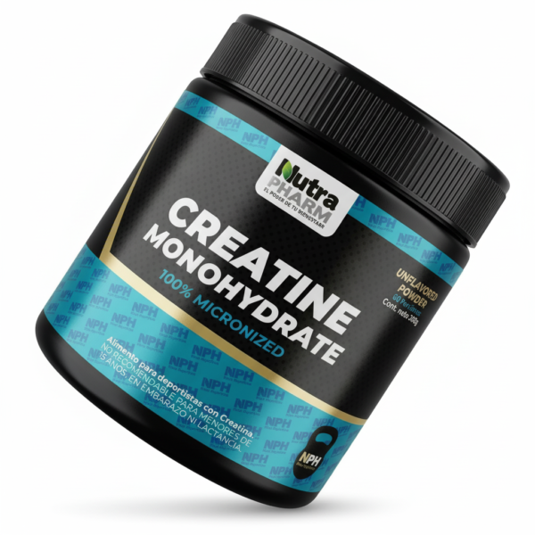 CREATINA MONOHIDRATO 100% MICRONIZADA DE ALTA PUREZA