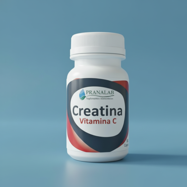 Creatina + Vitamina C Cap x 60 Pranalab - foto 2