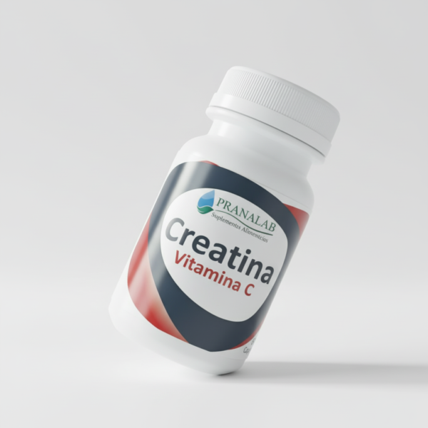 Creatina + Vitamina C Cap x 60 Pranalab - foto 3