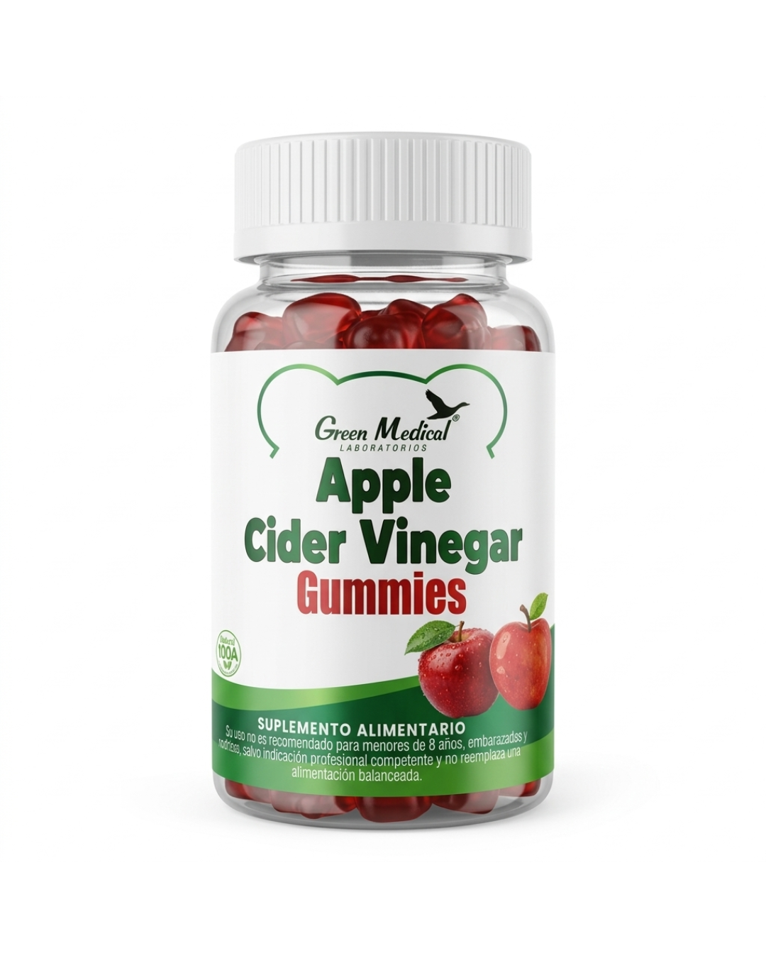 Gummies Vinagre de Manzana gomitas x 60 Green Medical