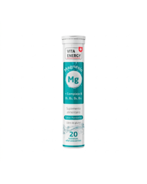 Magnesio + Complejo B tabletas efervescentes x 20 unidades - Vita Energy
