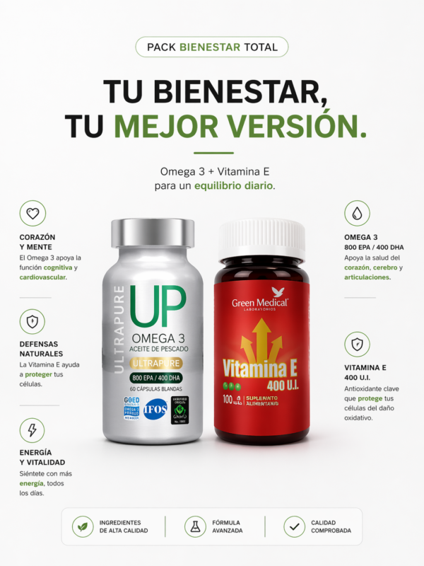 Pack Omega 3 + Vitamina E