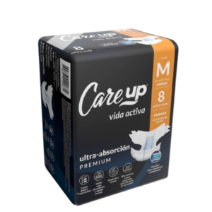 Care UP pañal adulto M x 8 und