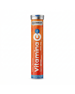 Vitamina C + Zinc efervescentes x 20 German Energy