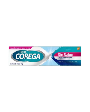 Crema Adhesiva Ultra Corega Sin Sabor 40g