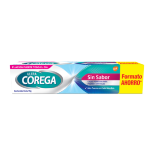 Crema Adhesiva Ultra Corega Sin Sabor 70g