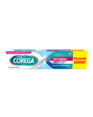 Crema Adhesiva Ultra Corega Sin Sabor 70g