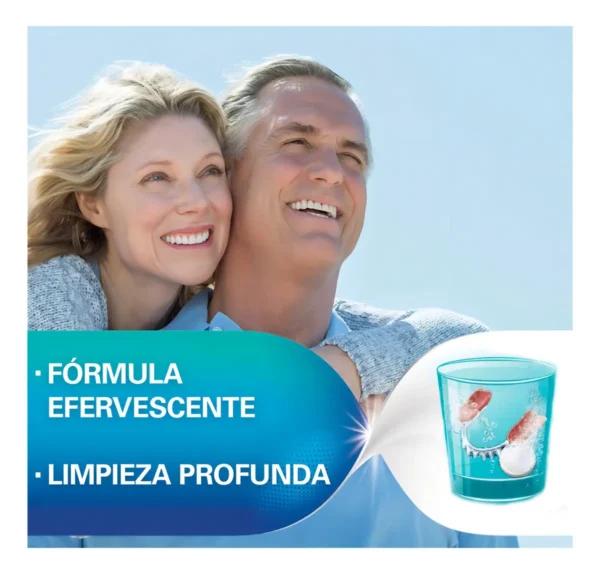 Tabletas Limpiadoras para Prótesis Dental Corega Tabs x30 – Limpieza Profunda en 3 Minutos - foto 3