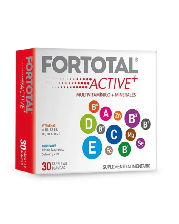 Multivitamínico Fortotal Active+ x30 Cápsulas