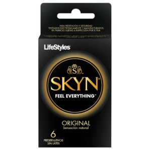 Condones LifeStyles SKYN Original x6