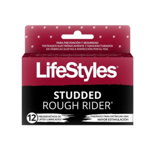 Condones LifeStyles Studded Rough Rider x12