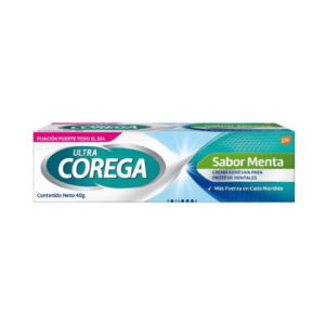 Crema Adhesiva Ultra Corega Sabor Menta 40g