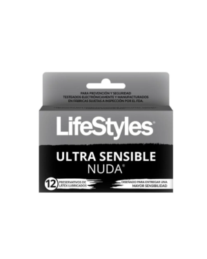 Condones LifeStyles Ultra Sensible Nuda x12