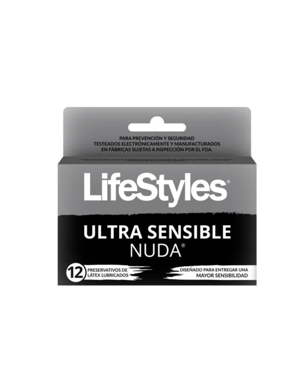 Condones LifeStyles Ultra Sensible Nuda x12