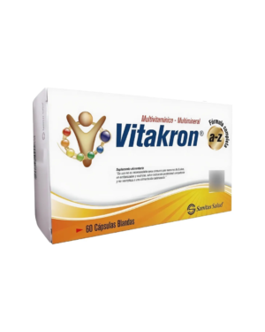Multivitamínico Vitakron A-Z x60 Cápsulas Blandas