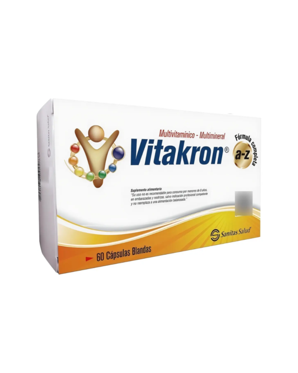 Multivitamínico Vitakron A-Z x60 Cápsulas Blandas