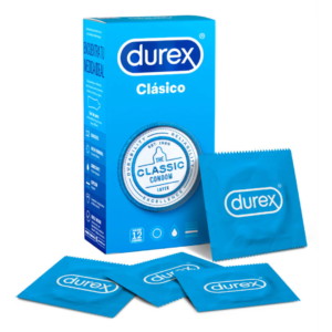 Condones Durex Clásico x12
