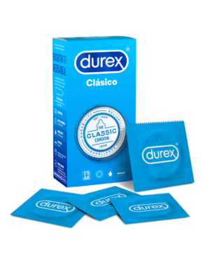 Condones Durex Clásico x12